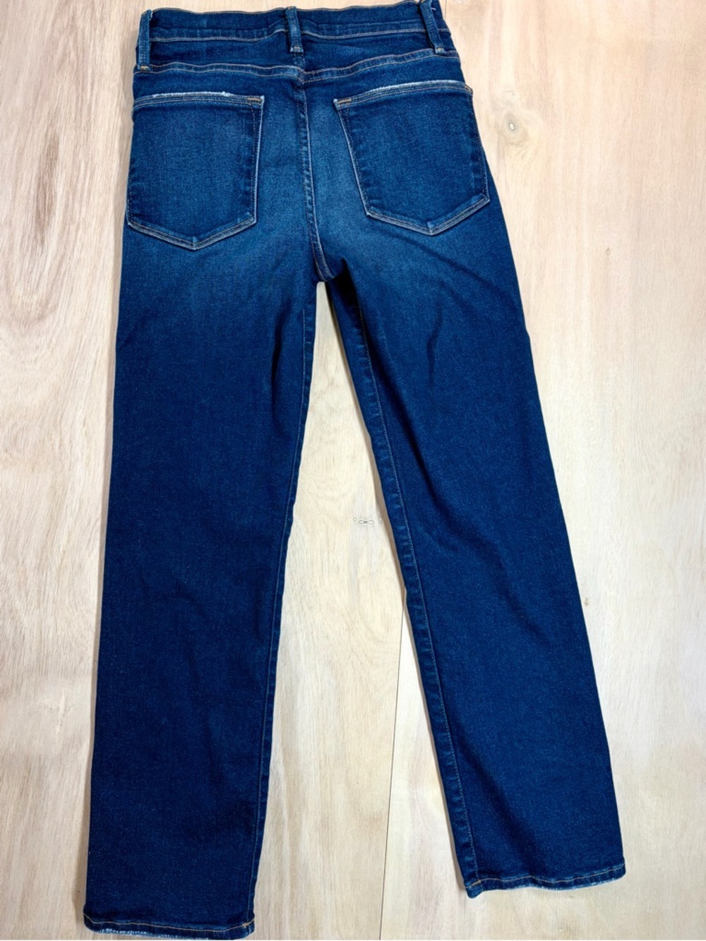 FRAME Le High Straight Jeans in Eagle Point Wash Size 25 - Picture 5 of 11